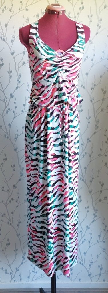 STUDIO ANNELOES Lange ZomerJurk maat M, Kleding | Dames, Maat 38/40 (M), Ophalen of Verzenden, Zo goed als nieuw, Onder de knie