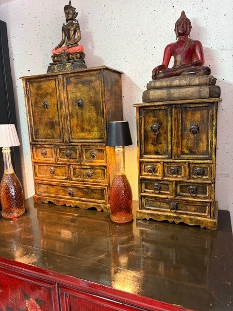 2 Chinese Tansu kastjes, Ophalen of Verzenden
