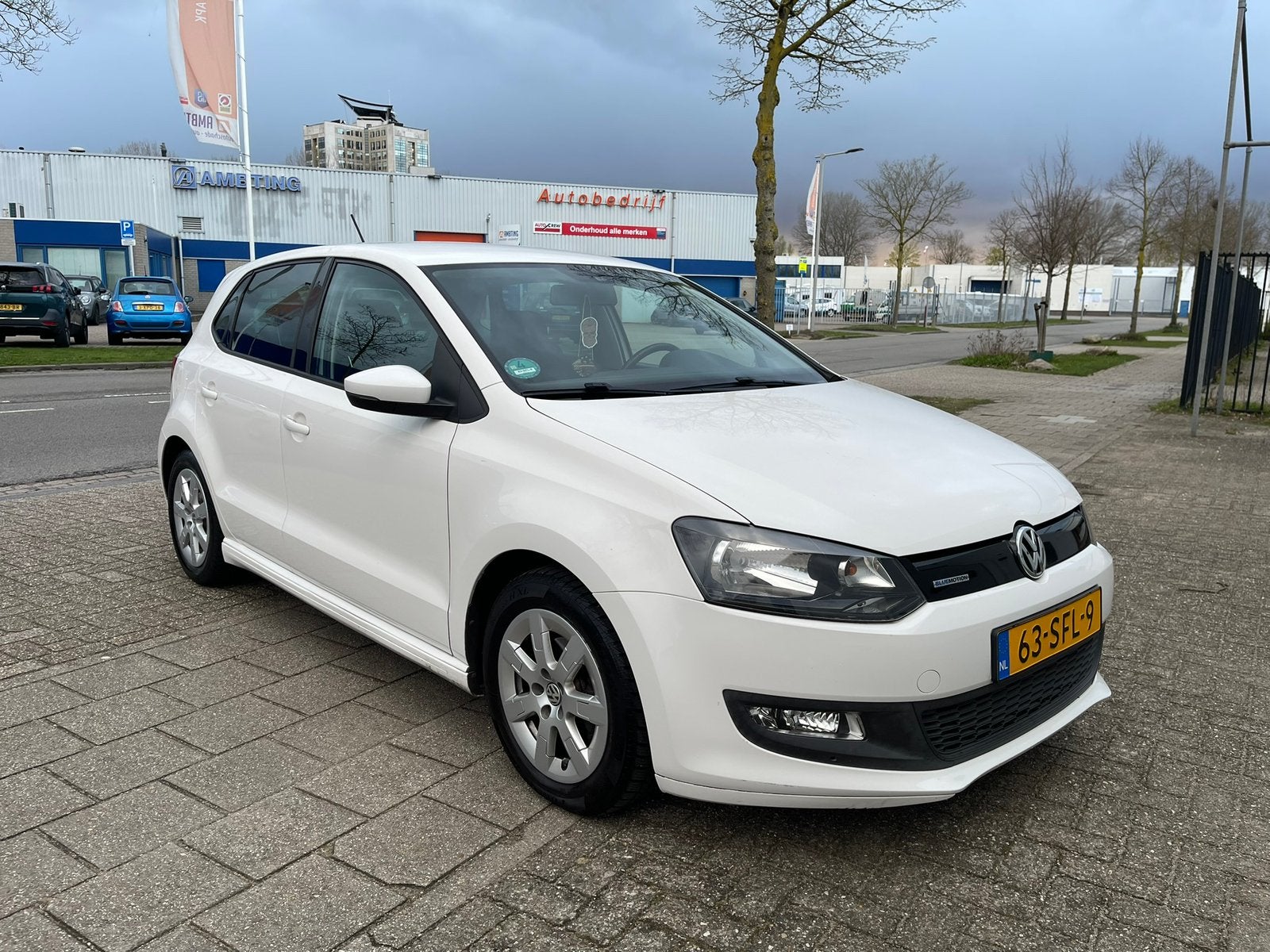 Volkswagen Polo 1.2 TDI bluemotion 2011 Wit 2e eigenaar, Auto's, Volkswagen, Voorwielaandrijving, 74 pk, 1199 cc, 96 €/maand