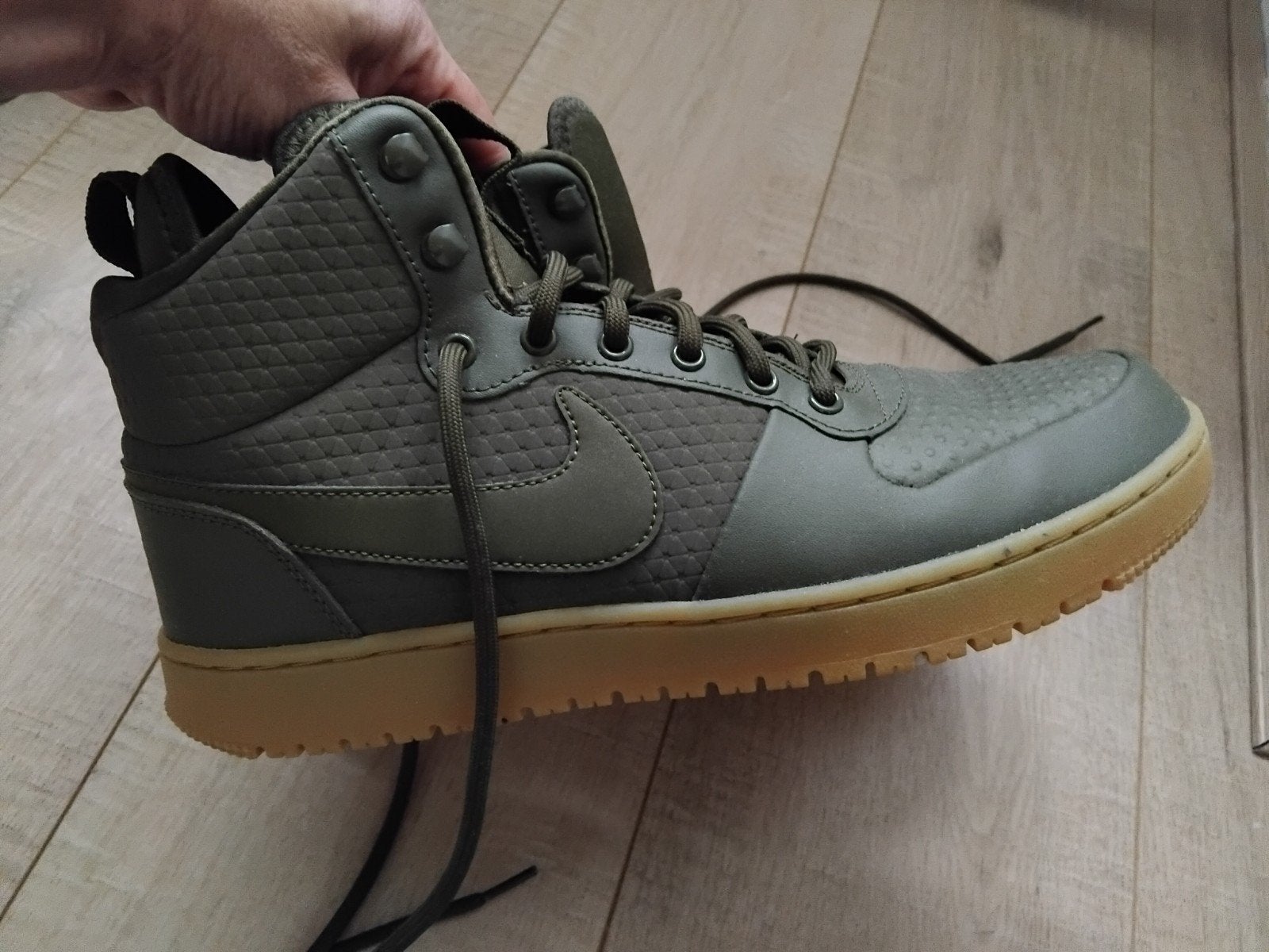 Nike Ebernon Mid maat 43, Ophalen of Verzenden, Zo goed als nieuw, Zwart