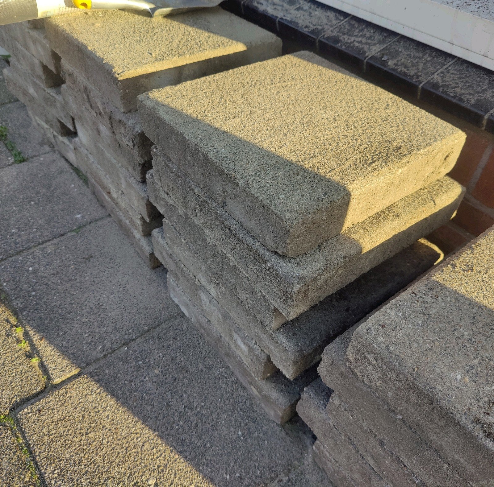 30 x 30 x 6cm  stoeptegels 100 stuks, Tuin en Terras, Ophalen of Verzenden, Gebruikt, Minder dan 100 cm