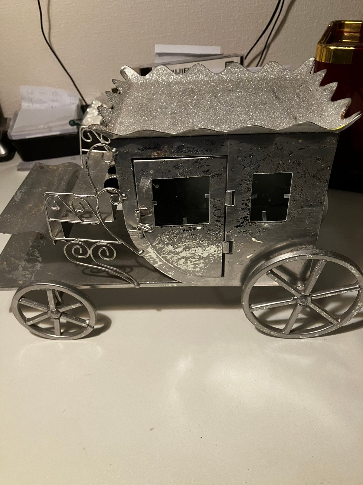 Metalen Koets, Ophalen of Verzenden