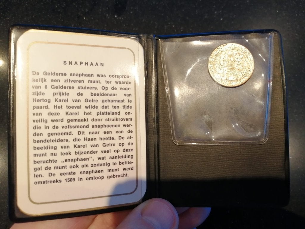 Snaphaan, Ophalen, Vóór koninkrijk, Losse munt, Goud