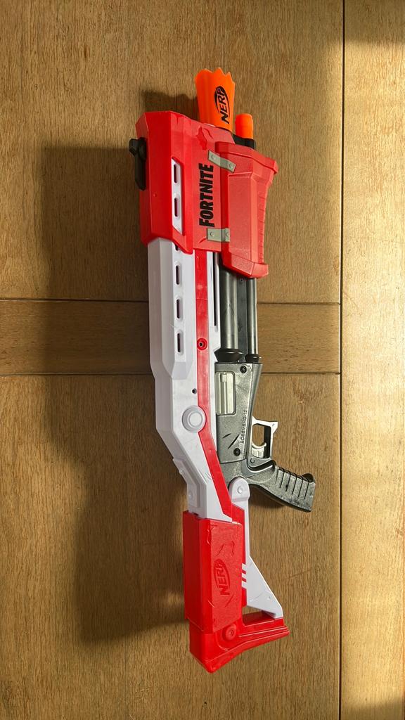 Fortnite nerf shotgun, Verzamelen, Speelgoed, Ophalen, Zo goed als nieuw