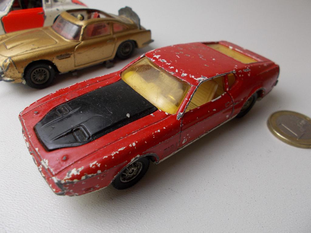 Jaren 60 Corgi Toys 3 X JAMES BOND +RIJKSPOLITIE Opknappers!, Hobby en Vrije tijd, Modelauto's | 1:43, Ophalen of Verzenden, Gebruikt