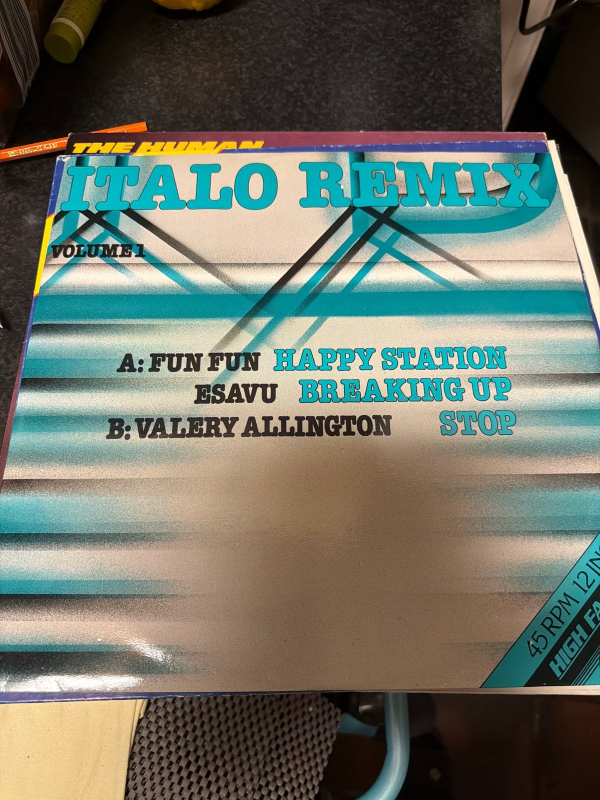 KGR   Italo Remix Vol 1 Vinyl LP Happy Station, Breaking Up, LP, Gebruikt, Overige genres, Ophalen of Verzenden