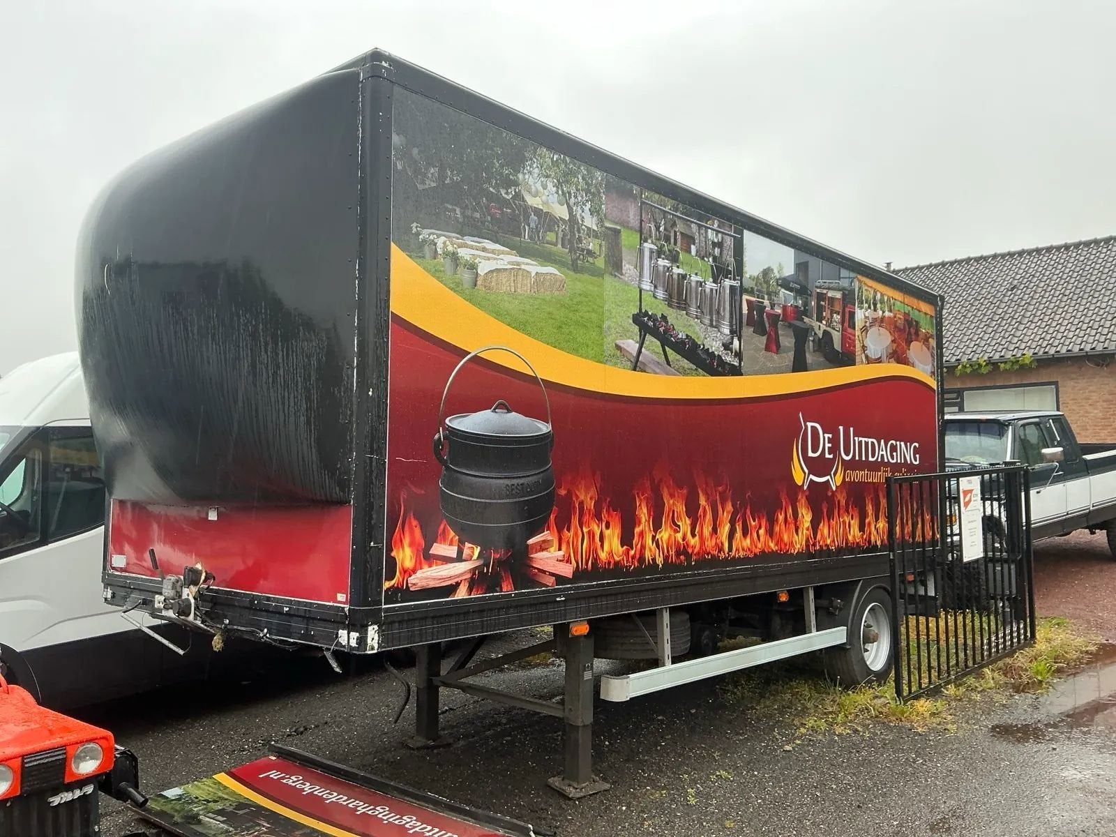 Tracon BE Trailer / Oplegger Laadklep 5.5 Ton, Overige brandstoffen, Origineel Nederlands, Bedrijf, Aanhangers en Opleggers