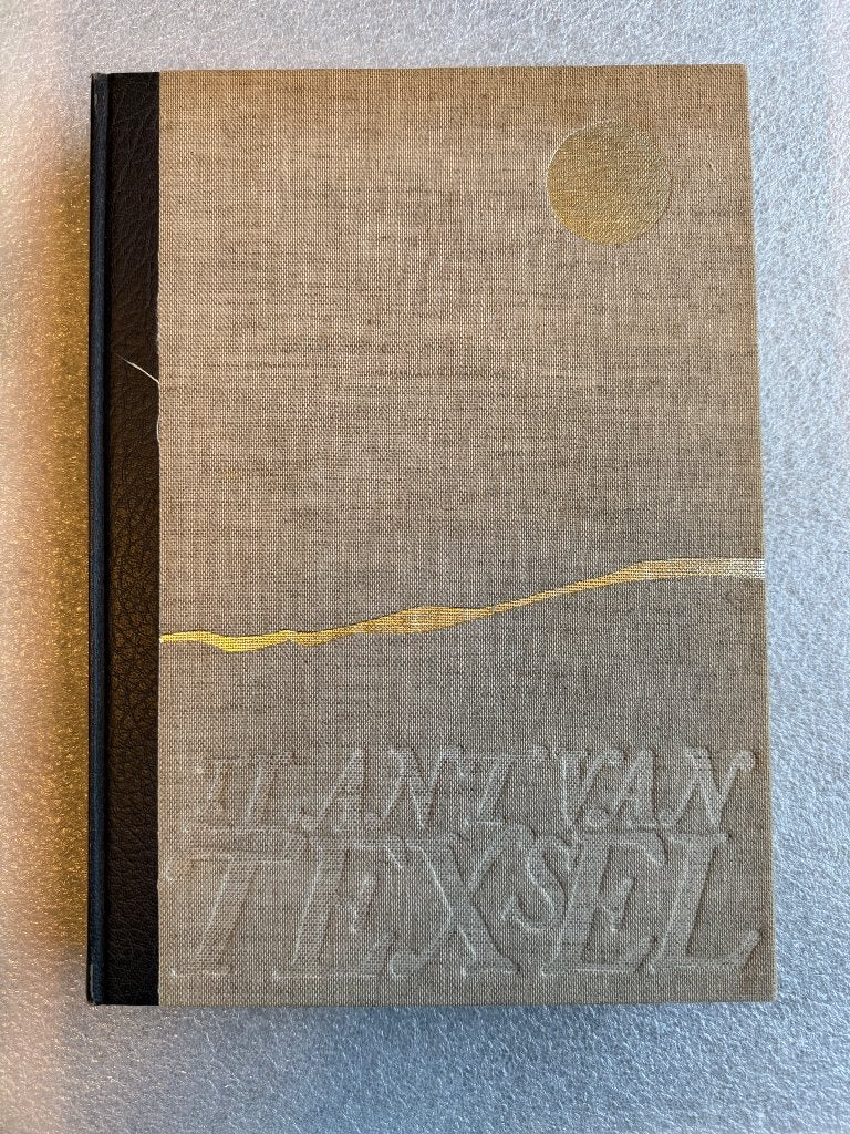 't Lant van Texsel J.A. van der Vlis Texel boek, Ophalen of Verzenden