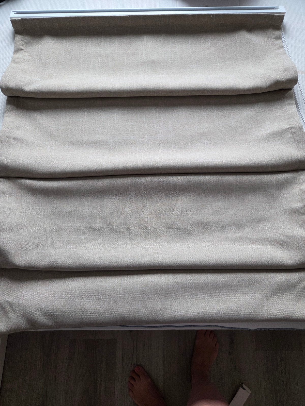 2 zo goed als nieuwe vouwgordijnen, 82.5x120 cm, Ophalen of Verzenden, Zo goed als nieuw, Vouwgordijn, Koordbediening