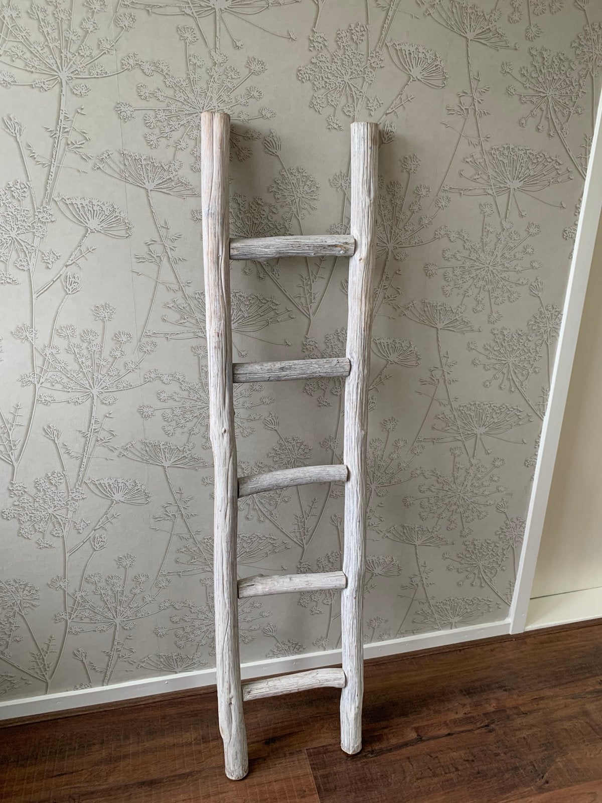 Houten decoratie trapje, Ophalen, Zo goed als nieuw, Minder dan 2 meter