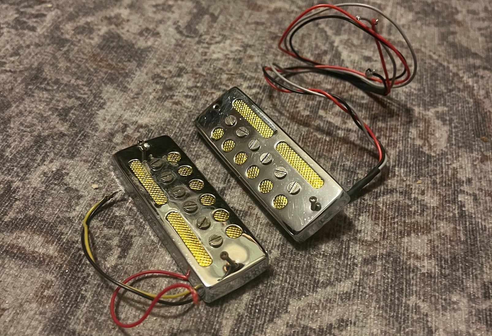 2x Teisco vintage gitaar pickups