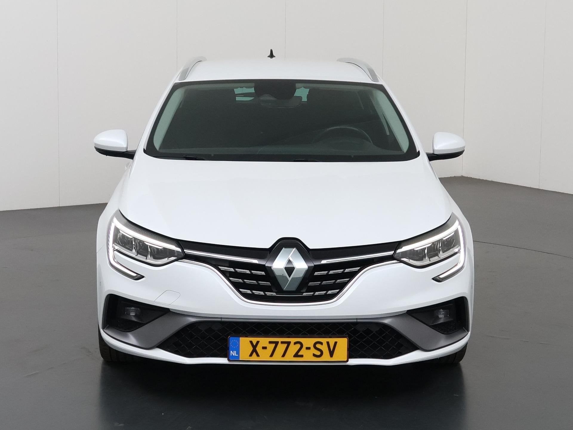 Renault Mégane Estate 1.6 E-Tech Plug-In Hybrid 160 R.S. Li, Stof, Gebruikt, 4 cilinders, Wit