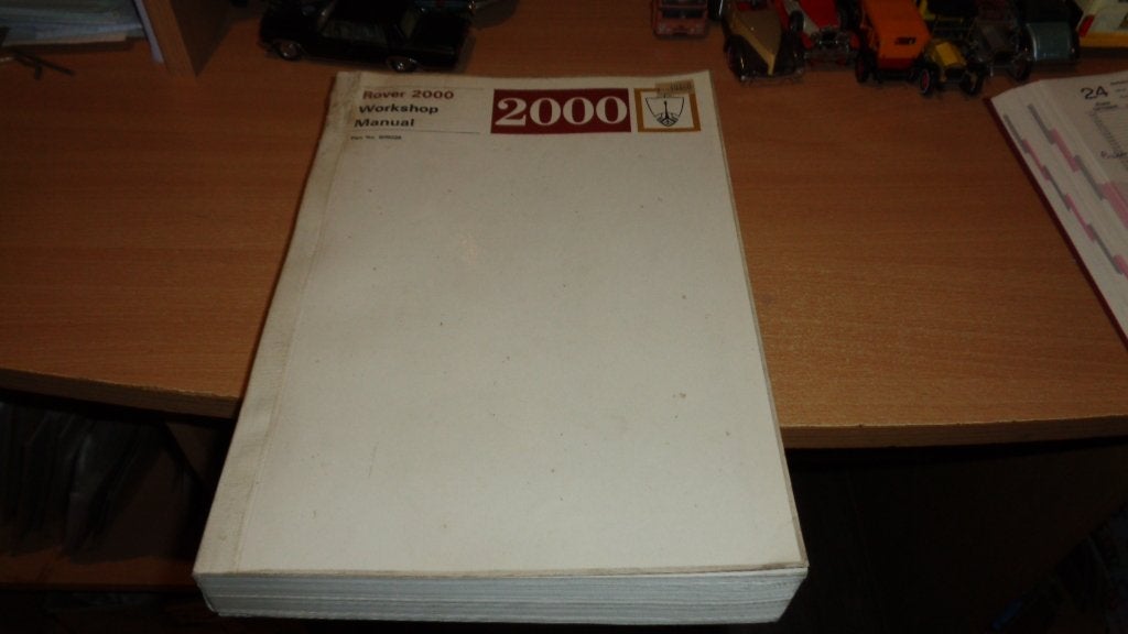 DIK WerkplHandboek ROVER 2000  ,    8-1967 (Nieuw), Verzenden, Nieuw, Overige merken
