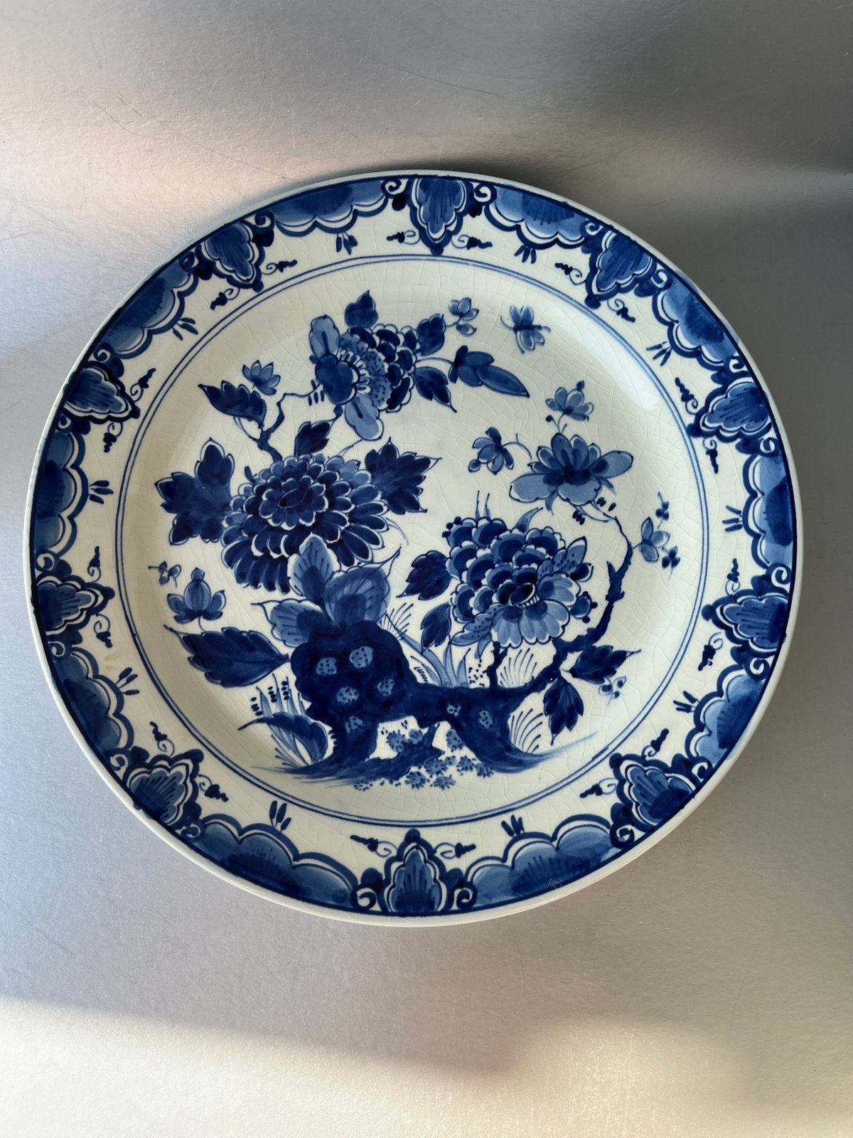 Porceleyne Fles Delft bord, Antiek en Kunst, Ophalen of Verzenden