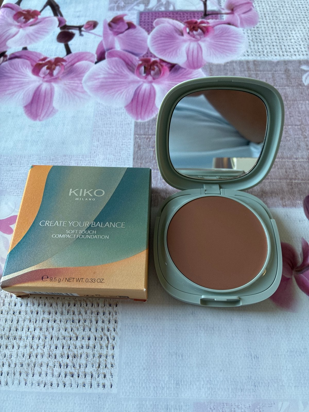 KIKO Milano Create Your Balance Compact Foundation, Bruin, Gehele gezicht, Nieuw, Ophalen of Verzenden