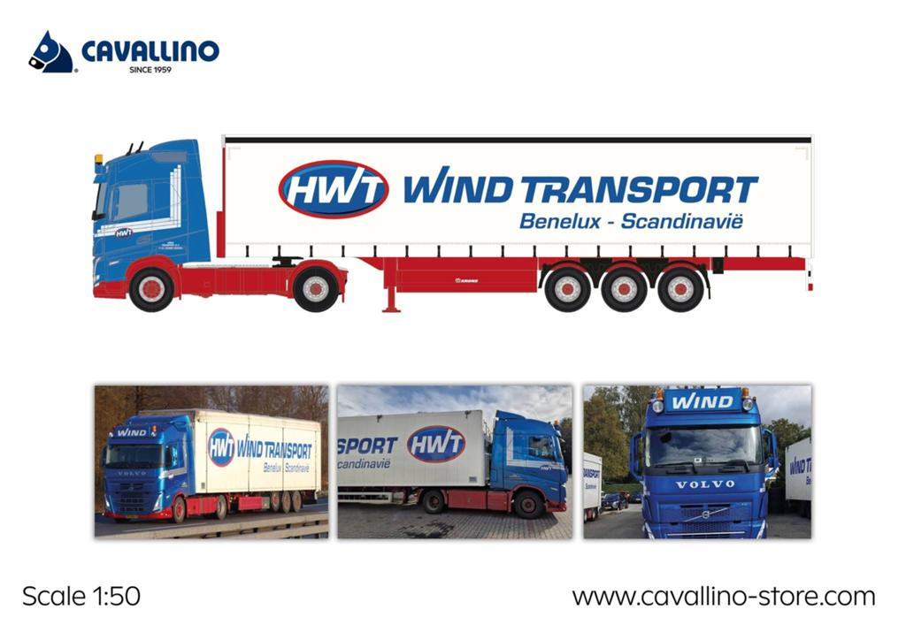 Cavallino 1:50 Henk Wind Geen Tekno/Wsi, Ophalen of Verzenden, Nieuw, Bus of Vrachtwagen, Overige merken
