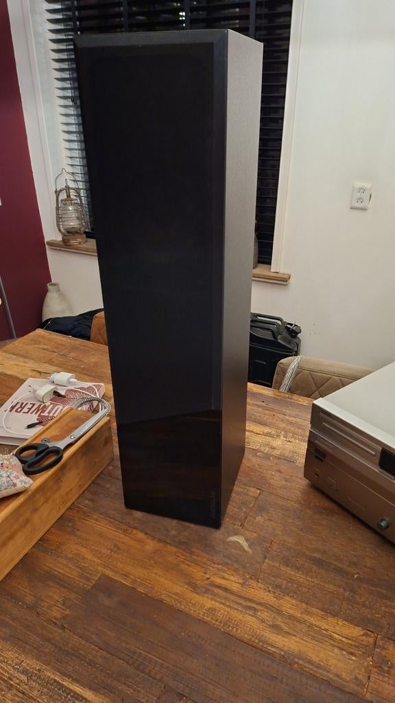 Audiolab Symbol 2-weg Luidsprekers, Gebruikt, 60 tot 120 watt, Front, Rear of Stereo speakers, Ophalen