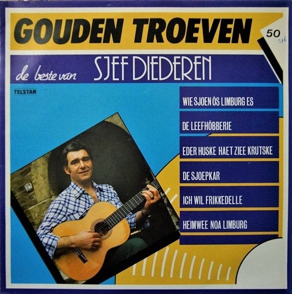 LP - De beste van SJEF DIEDEREN - Volksmuziek Limburg, LP, Inclusief binnenhoes, Ophalen of Verzenden, Zo goed als nieuw