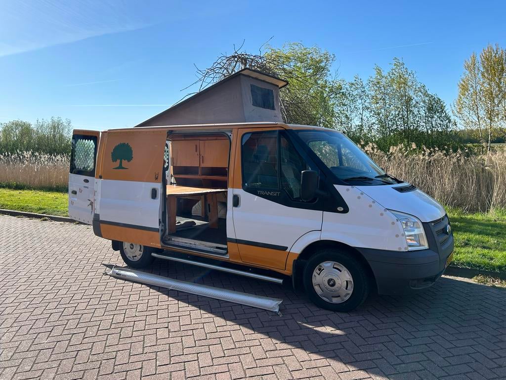 Ford Transit Camperbus - Klaar voor avontuur!, Caravans en Kamperen, Campers, Tot en met 2, Ford, 4 tot 5 meter, Meer dan 12 maanden geleden