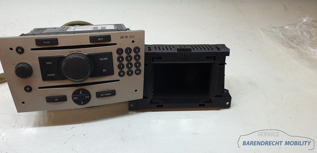 CD70 navigatie radio systeem Opel Astra H Zafira B GMGEHU4C5, Gebruikt, Opel Automobile GmbH, Ophalen of Verzenden, Kontakt@opel-infoservice.de