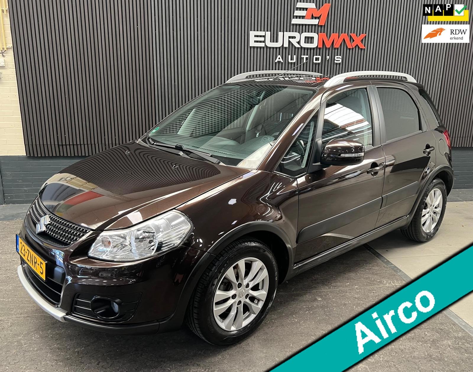 Suzuki SX4 1.6 Expressive 1e Eigenaar - NAP - Auto Airco - R, Voorwielaandrijving, Stof, Gebruikt, Zwart