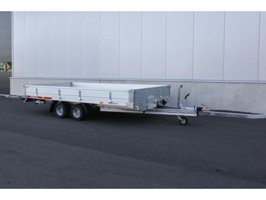 Temared Carplatform 4120/2 S Alu 2700 kg demo, Nieuw