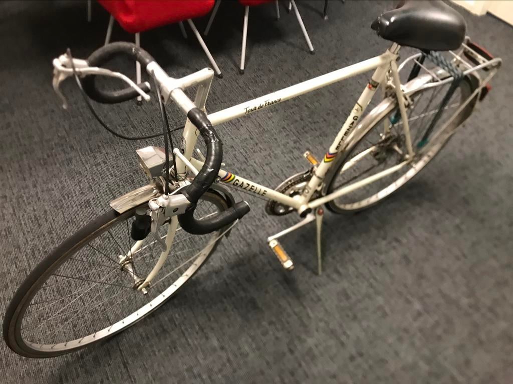 Gazelle Tour de France, Fietsen en Brommers, 59 cm of meer, Ophalen, Velgrem, Jaren '60 of nieuwer