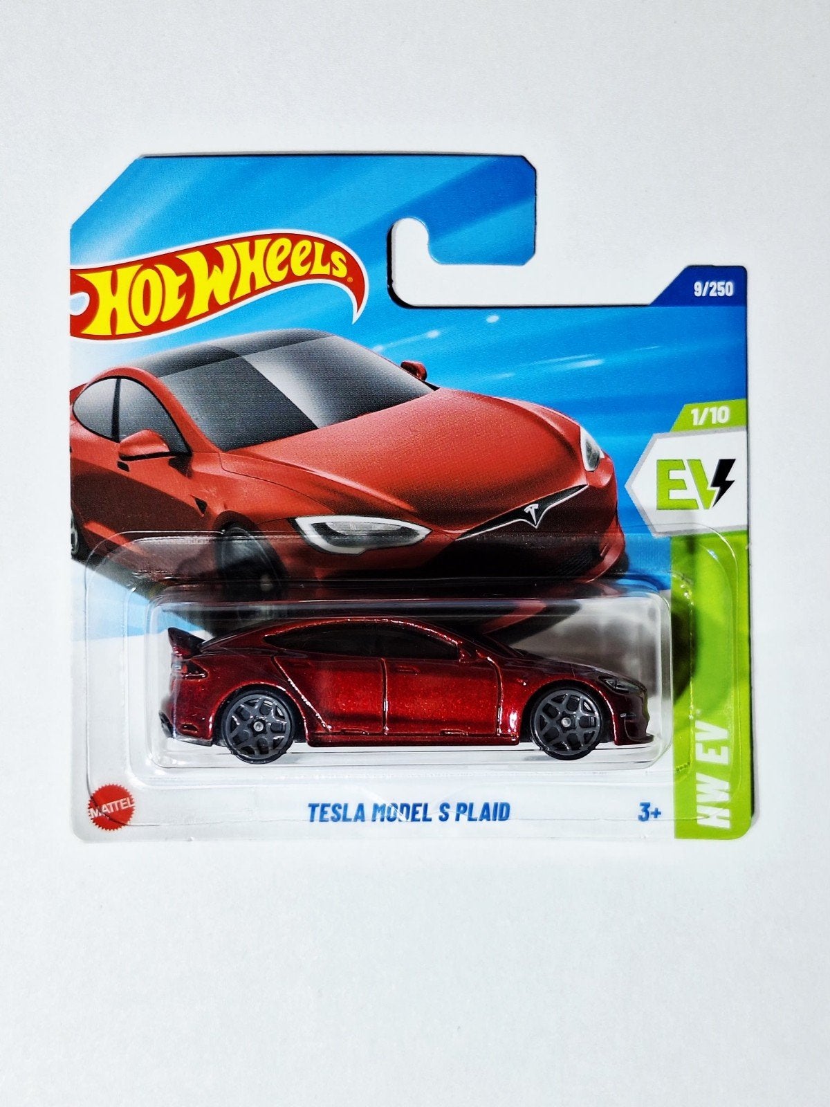Hot wheels 2025  TESLA MODEL S PLAID, Hobby en Vrije tijd, Modelauto's | Overige schalen, Ophalen of Verzenden, Nieuw, Auto