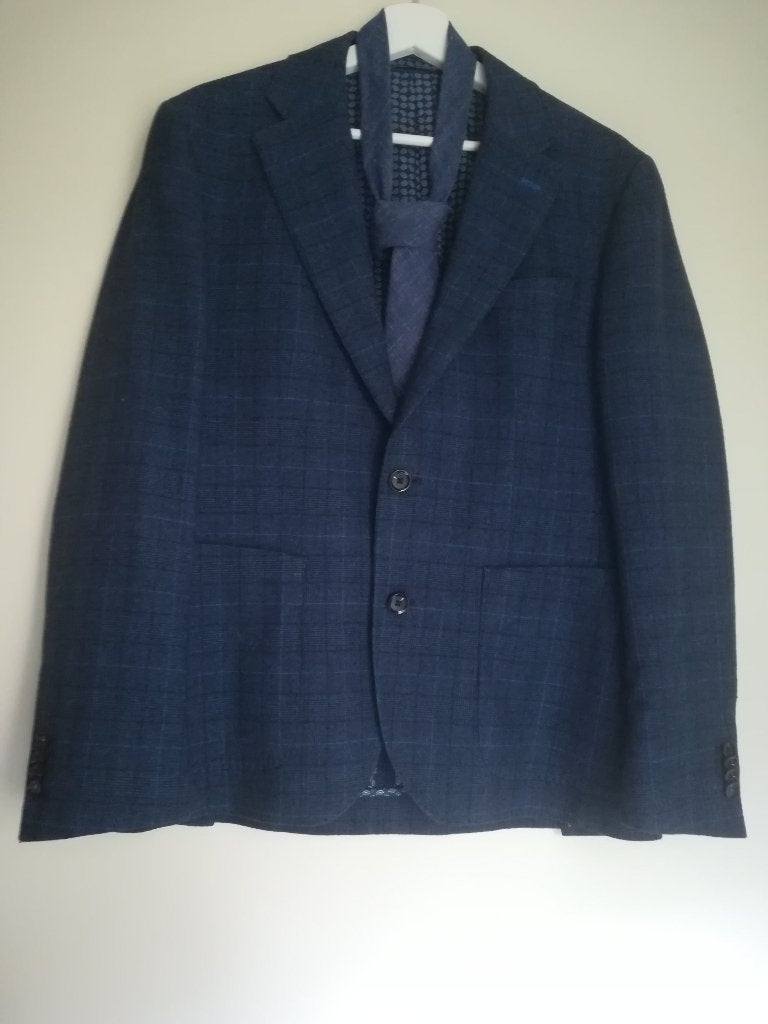 T.M.LEWIN London Blazer Colbert Wol Blauw maat 38 S, Kleding | Heren, Blauw, Nieuw, Ophalen of Verzenden, T.M.LEWIN