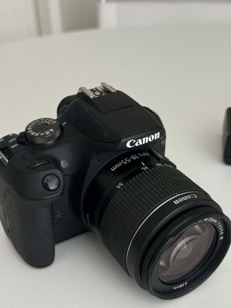 Canon EOS 2000D Complete set, Ophalen, Lensdop, Bluetooth, Spiegelreflex