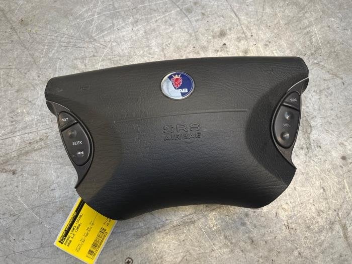 Airbag links (Stuur) van een Saab 9-5, Gebruikt, -, -, Ophalen of Verzenden