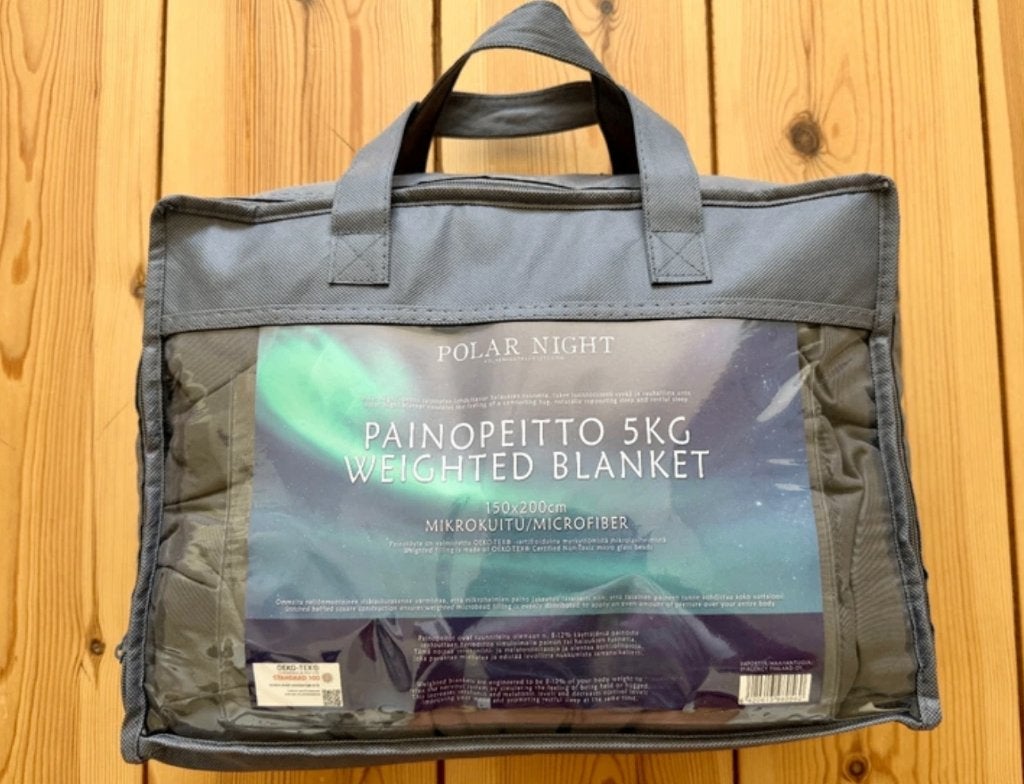 Polar Night Weighted Blanket / Verzwaringsdeken 5kg, Overige maten, Ophalen of Verzenden, Grijs, Deken of Dekbed
