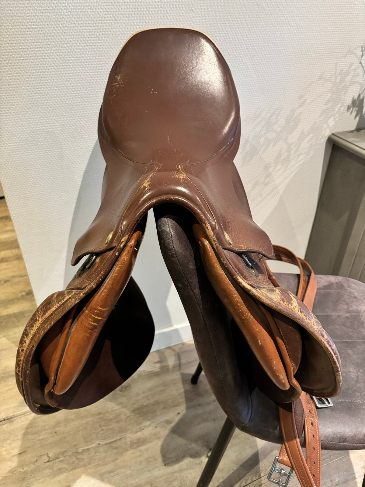 Prestige springzadel, Dieren en Toebehoren, Paarden en Pony's | Zadels, Ophalen, Springen