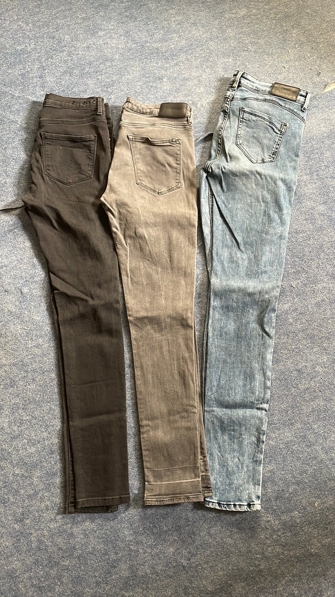 3 merk broeken maat M/38, Kleding | Dames, Ophalen of Verzenden, Zo goed als nieuw, Blauw, W30 - W32 (confectie 38/40)
