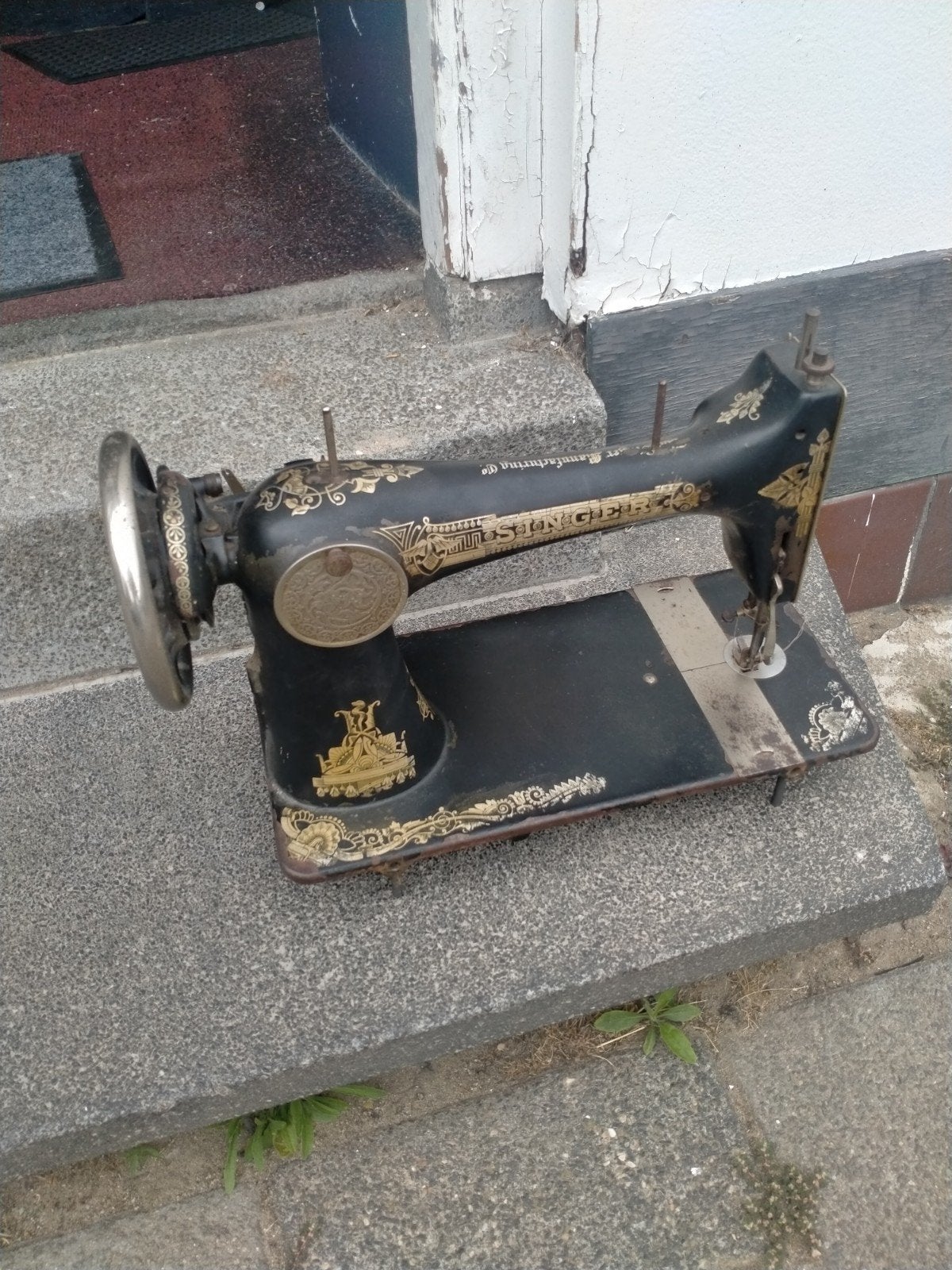 Singer naaimachine v deco, Ophalen of Verzenden