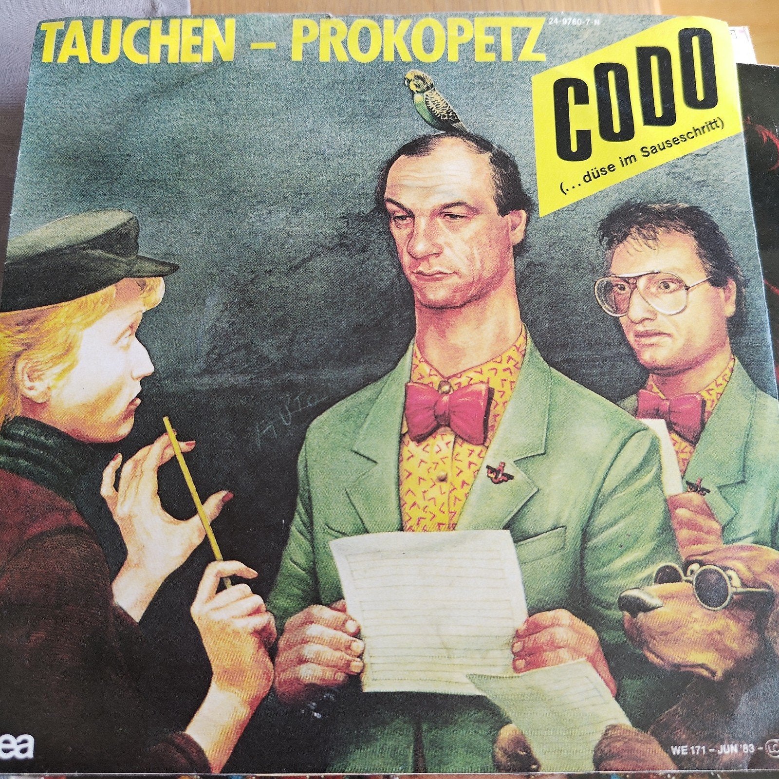 Tauchen - Prokopetz - Codo (...düse im Sauseschritt) Single, Ophalen of Verzenden, Gebruikt, Pop, Single