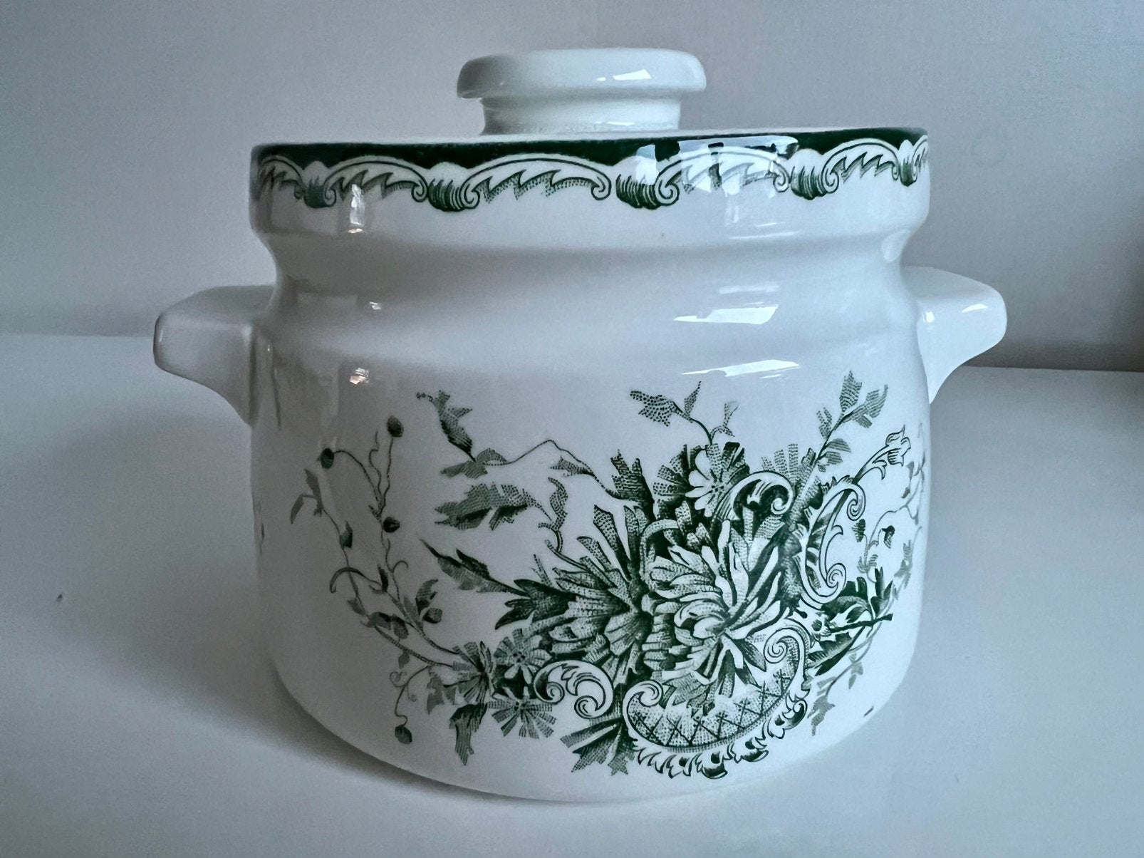 Rörstrand VDN Zweeds Casserole Schaal Deksel Grön Anna 60’s, Antiek en Kunst, Ophalen of Verzenden