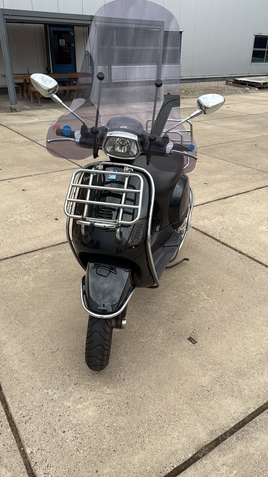 Vespa LX50 custom 4 takt, Fietsen en Brommers, Scooters | Vespa, Ophalen, Zo goed als nieuw, Benzine, Vespa LX