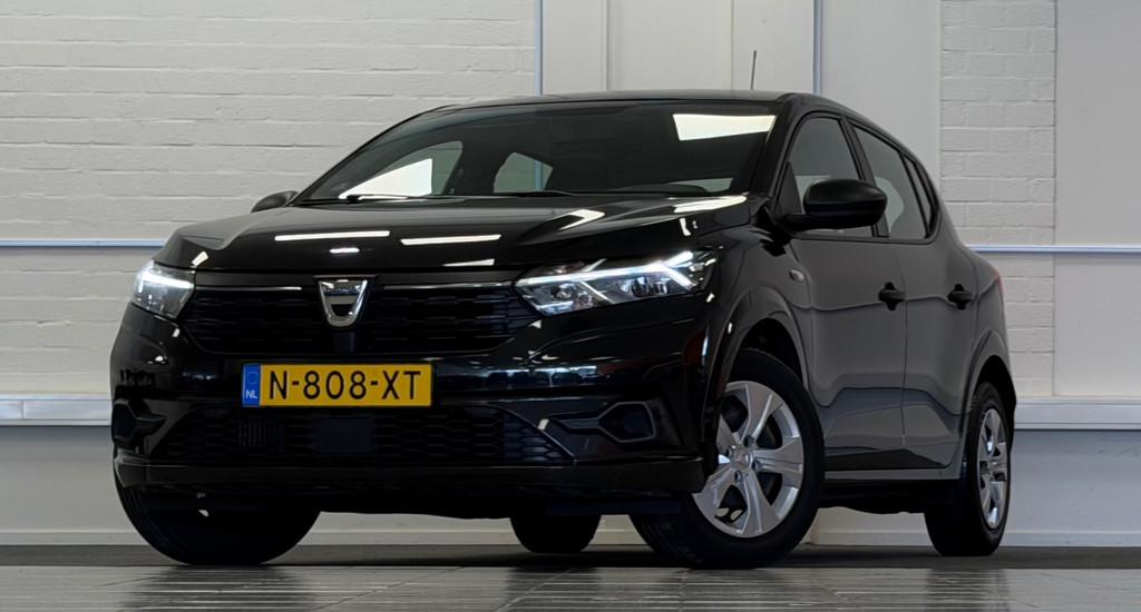 Dacia Sandero 1.0 TCe 100 Bi-Fuel Essential Trekhaak Mooi! A, Voorwielaandrijving, Stof, Start-stop-systeem, Zwart