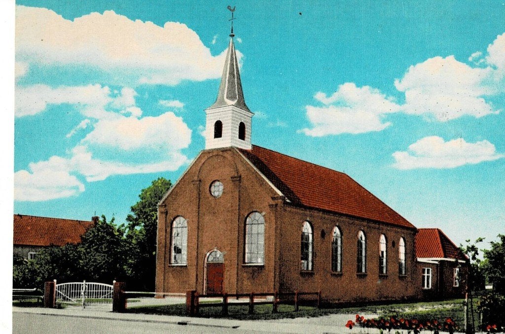 Nijemirdum, Kerk, Ophalen of Verzenden, Ongelopen, Friesland