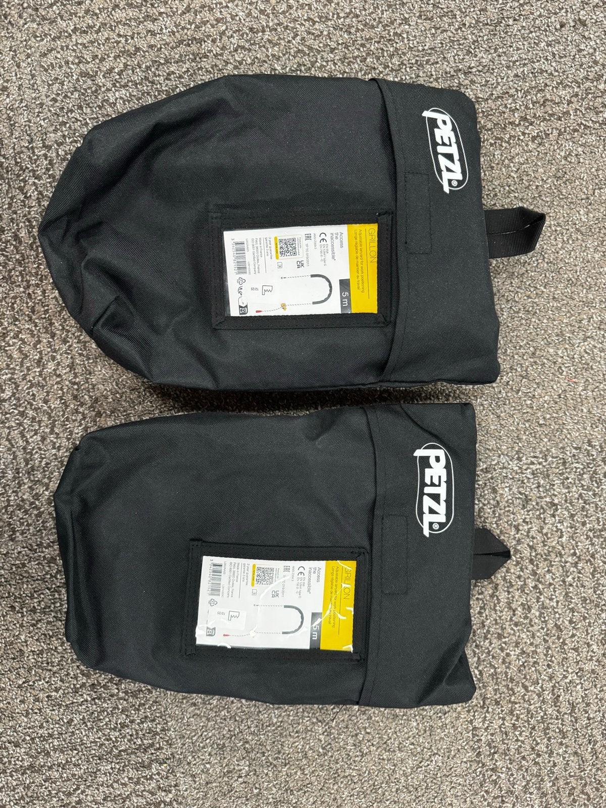 Petzl Grillon 5m - Nieuwe verstelbare positioneringslijn, Ophalen of Verzenden, Nieuw, Klimsport-accessoire