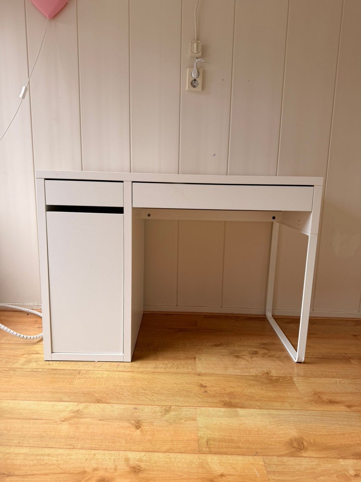 IKEA MICKE bureau wit, Ophalen, Gebruikt