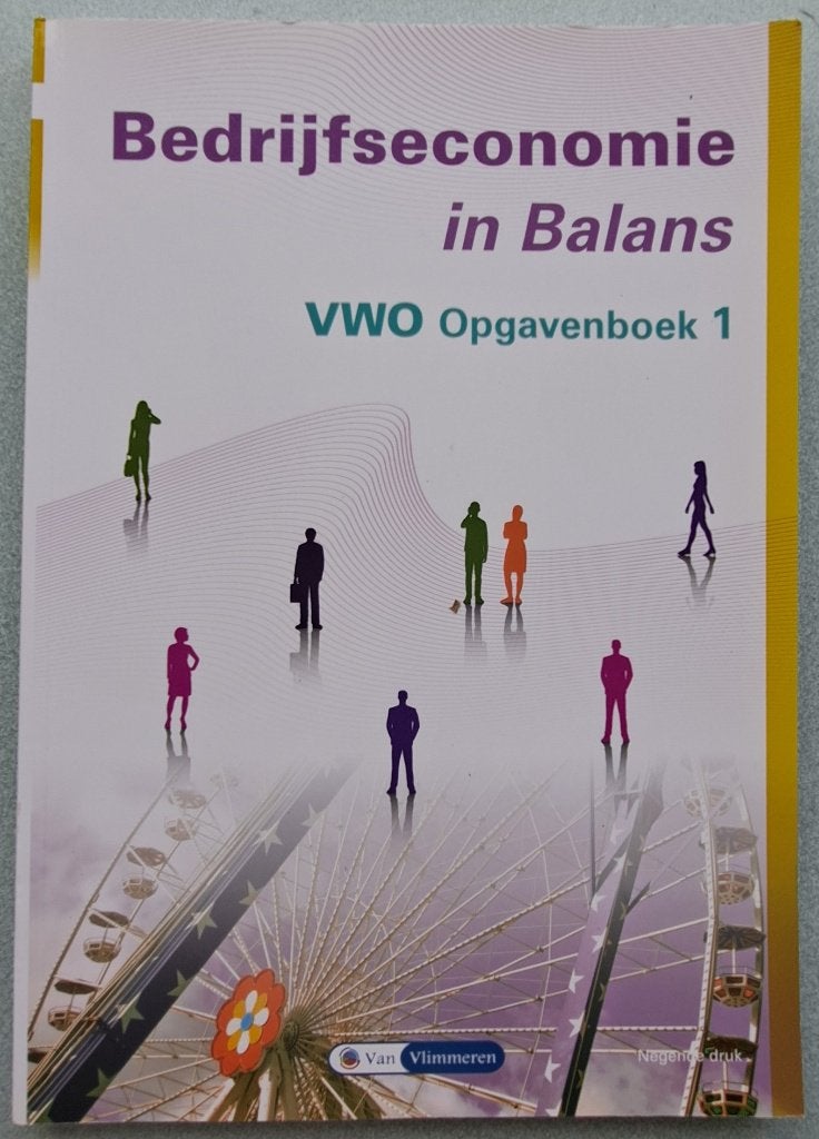 9789462874183 Bedrijfseconomie in Balans, vwo Opgavenboek 1, Boeken, Verzenden, Zo goed als nieuw, VWO, Bedrijfseconomie of M&O