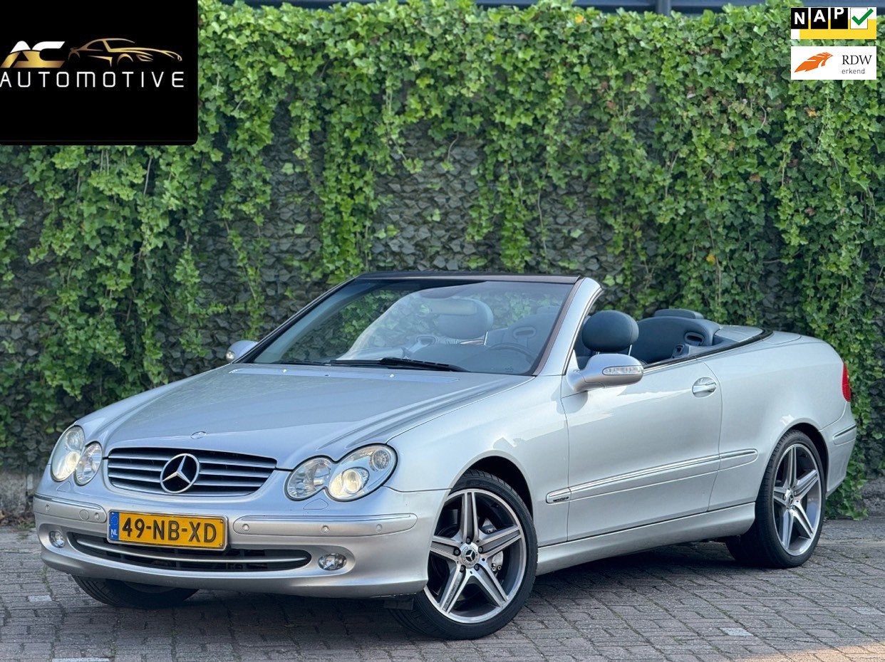 Mercedes-Benz CLK-klasse Cabrio 500 V8 Avantgarde Youngtimer, Automaat, Achterwielaandrijving, Gebruikt, 8 cilinders