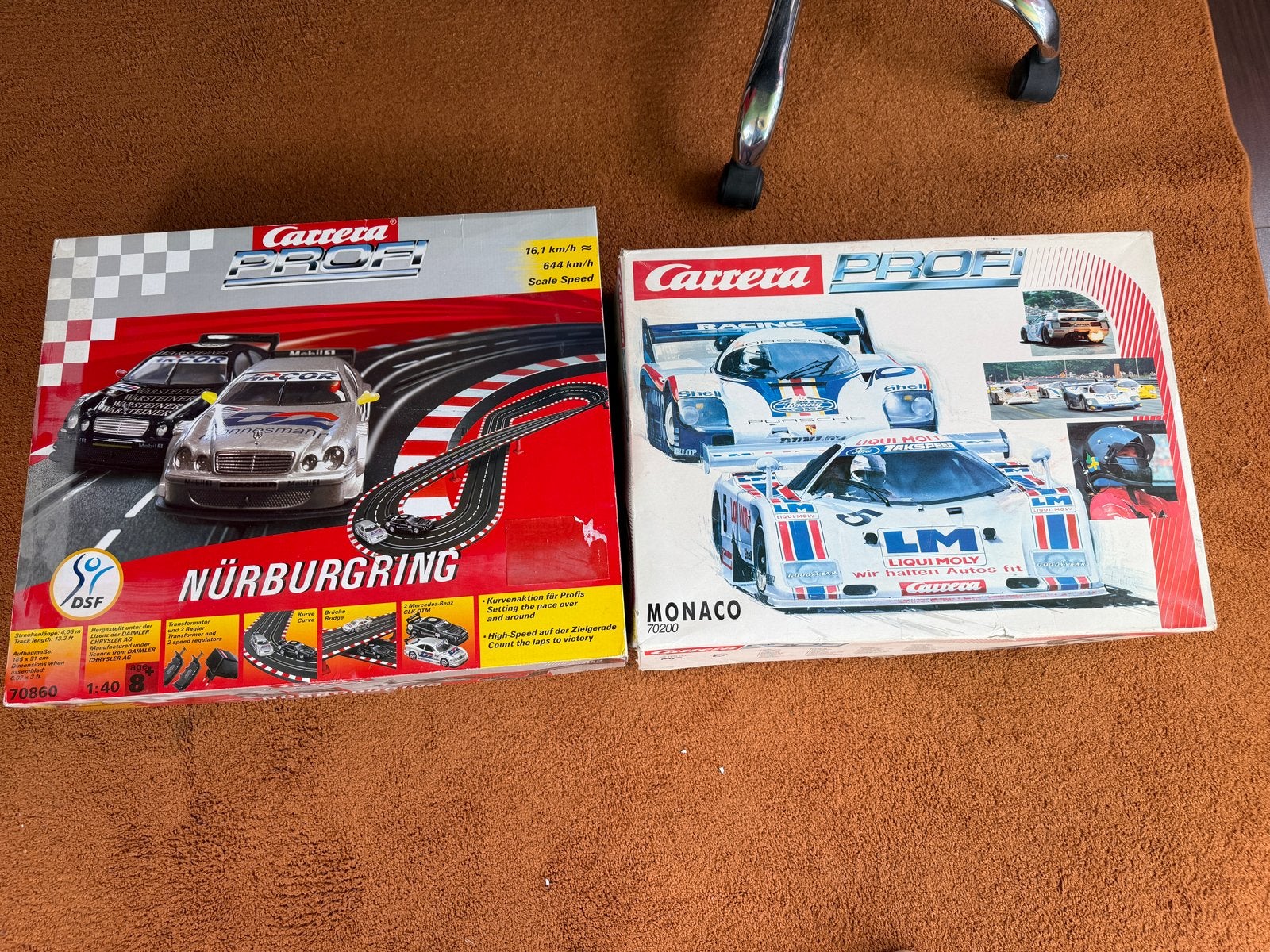 Carrera Profi Racebaan Set - Nürburgring & Monaco, Ophalen, Racebaan, Carrera, Zo goed als nieuw