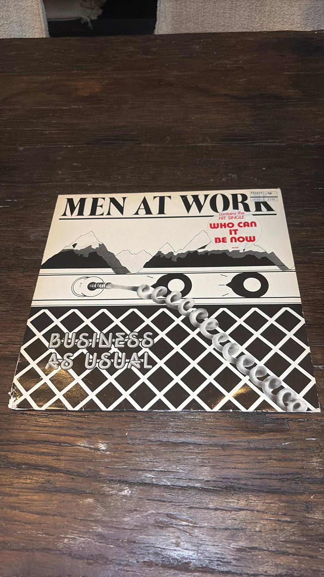 Men At Work - Business As Usual LP, Ophalen of Verzenden, Zo goed als nieuw, LP