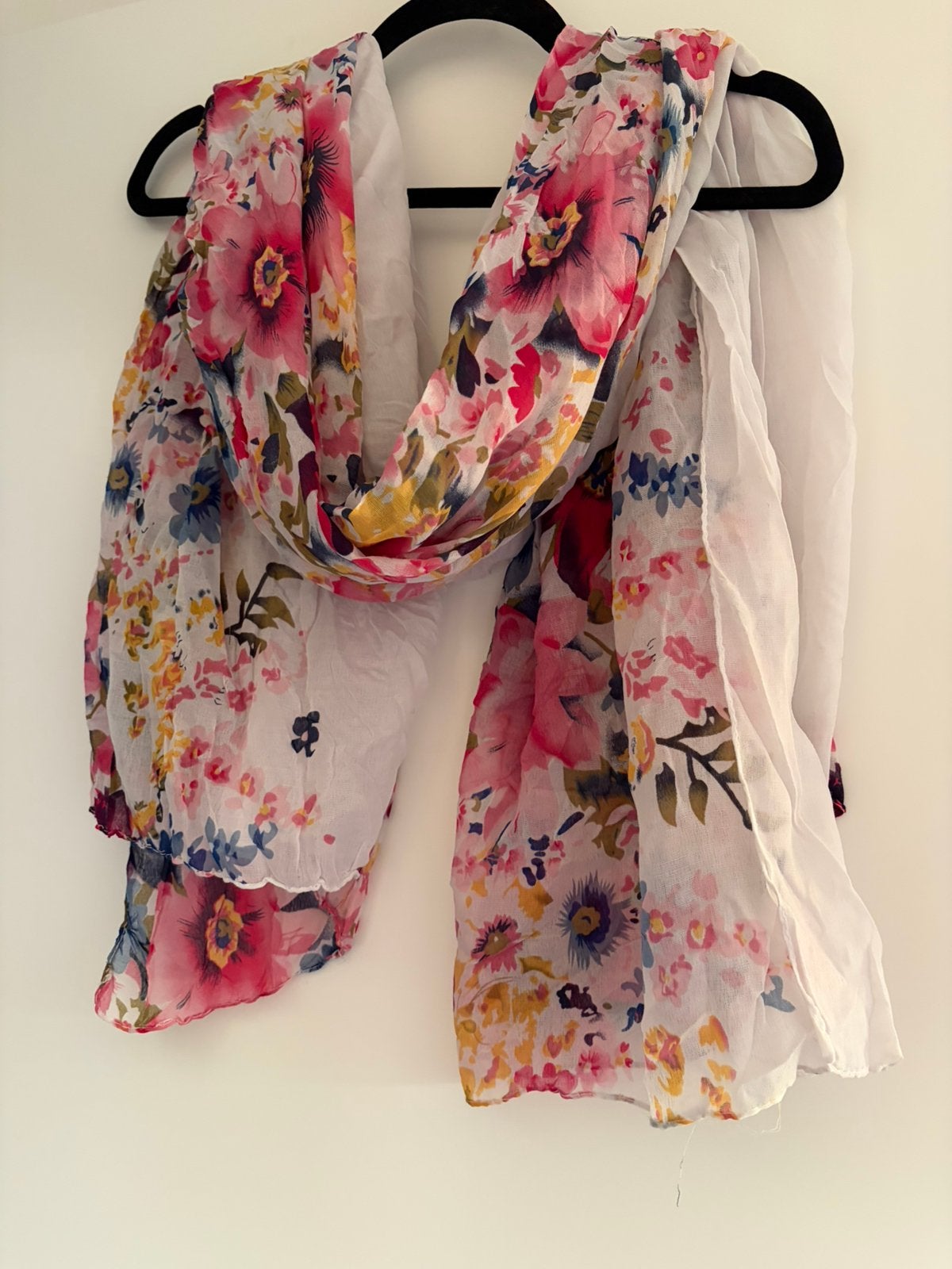 Veelkleurige sjaal. 1.75-1.10 m, Kleding | Dames, Ophalen of Verzenden, Zo goed als nieuw, Maat 46/48 (XL) of groter, Sjaal