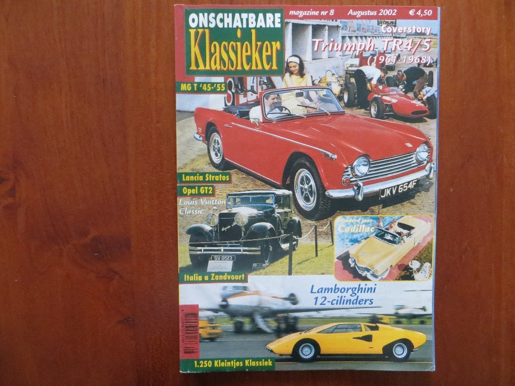 Onschatbare Klassieker 8 2002 Triumph TR 4 TR5 (1961-1968), Ophalen of Verzenden, Nieuw, Overige merken