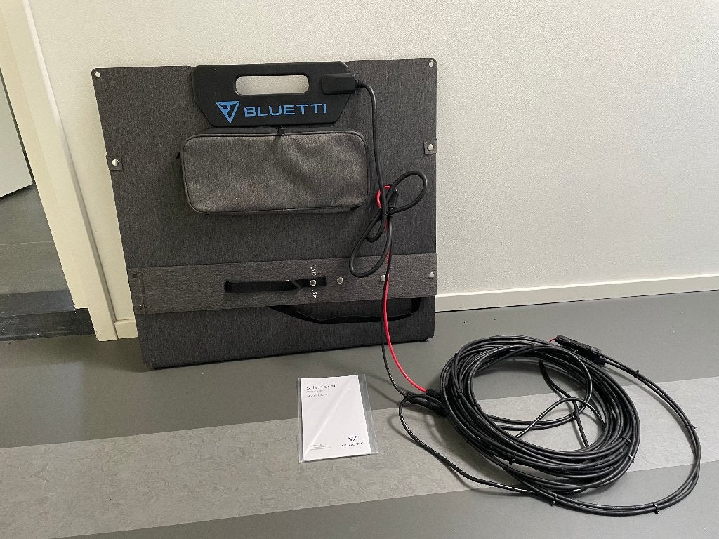 Bluetti PV200 Zonnepaneel, met 10m kabel, zo goed als nieuw, Caravans en Kamperen, Kampeeraccessoires, Ophalen of Verzenden, Zo goed als nieuw