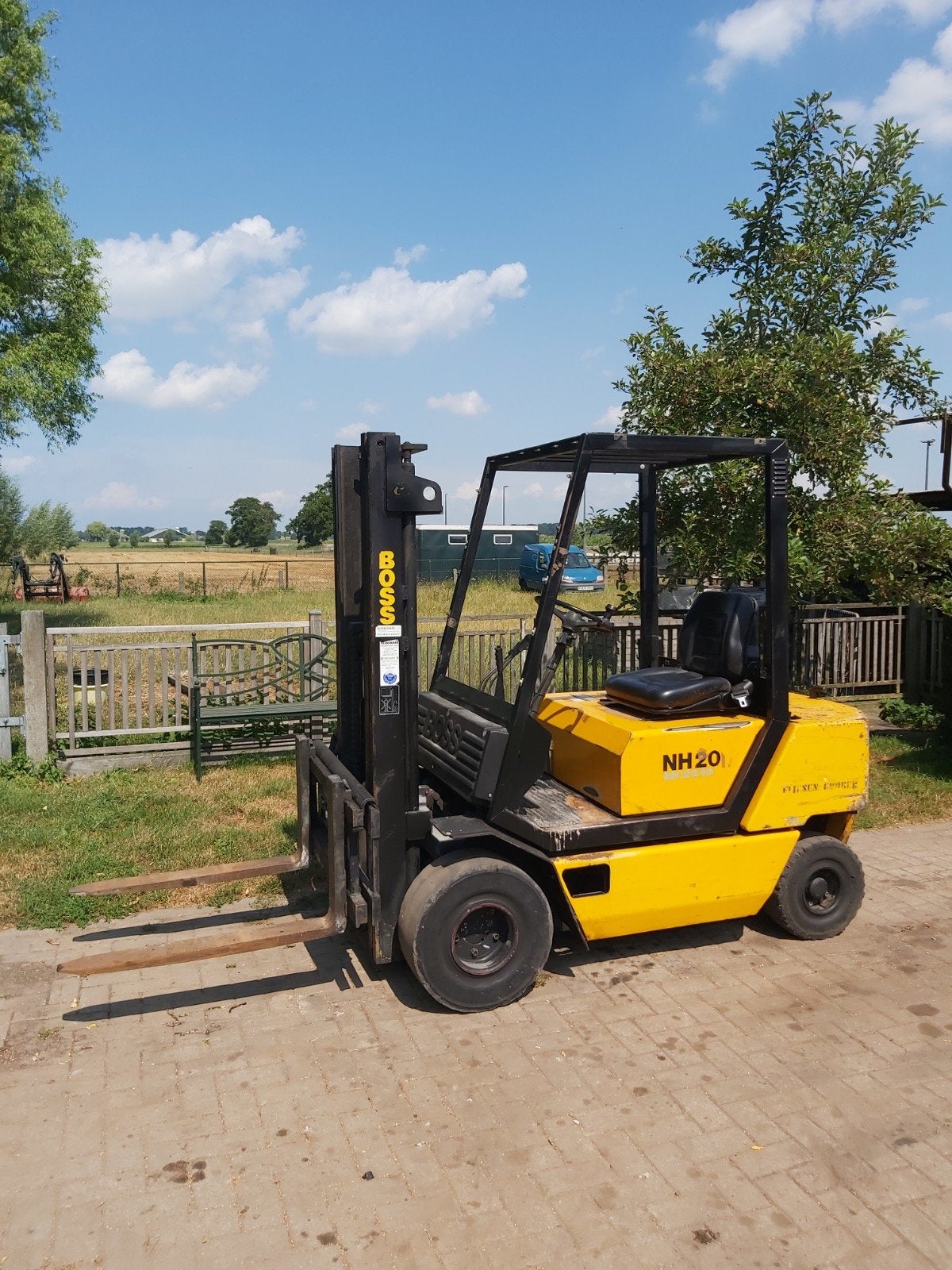 boss 2000kg diesel heftruck, Ophalen, Diesel, Heftruck, Boss